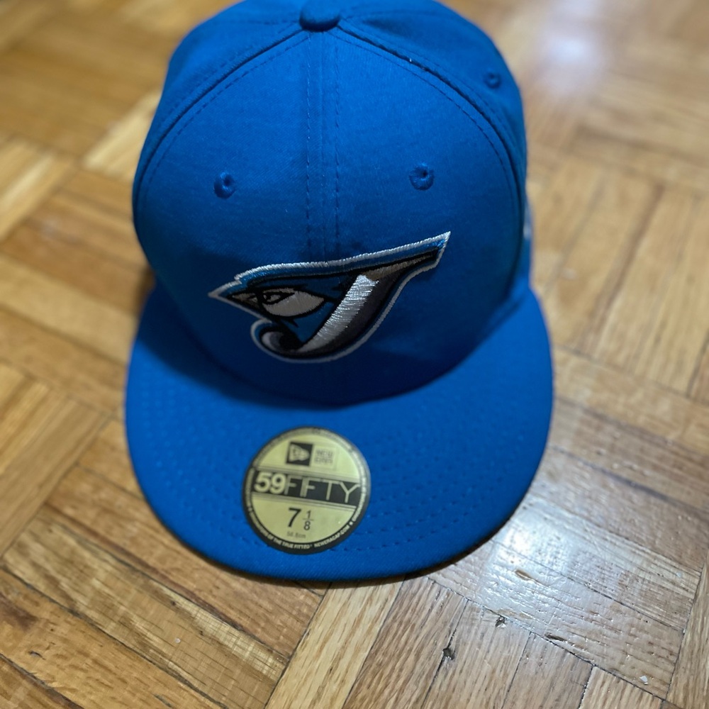 Toronto Blue Jays game Authentic New Era Blue Baseball Cap